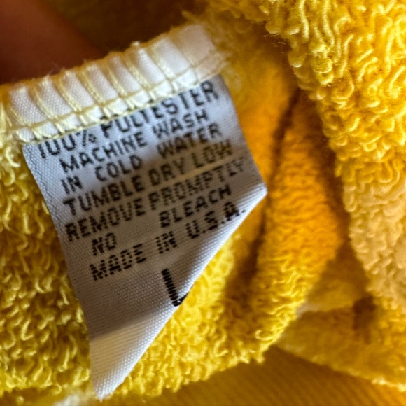 FLATBUSH ZOMBIES: ACID DROP LADIES CREWNECK YELLOW SWEATER WOMENS LARGE - Picture 8 of 8